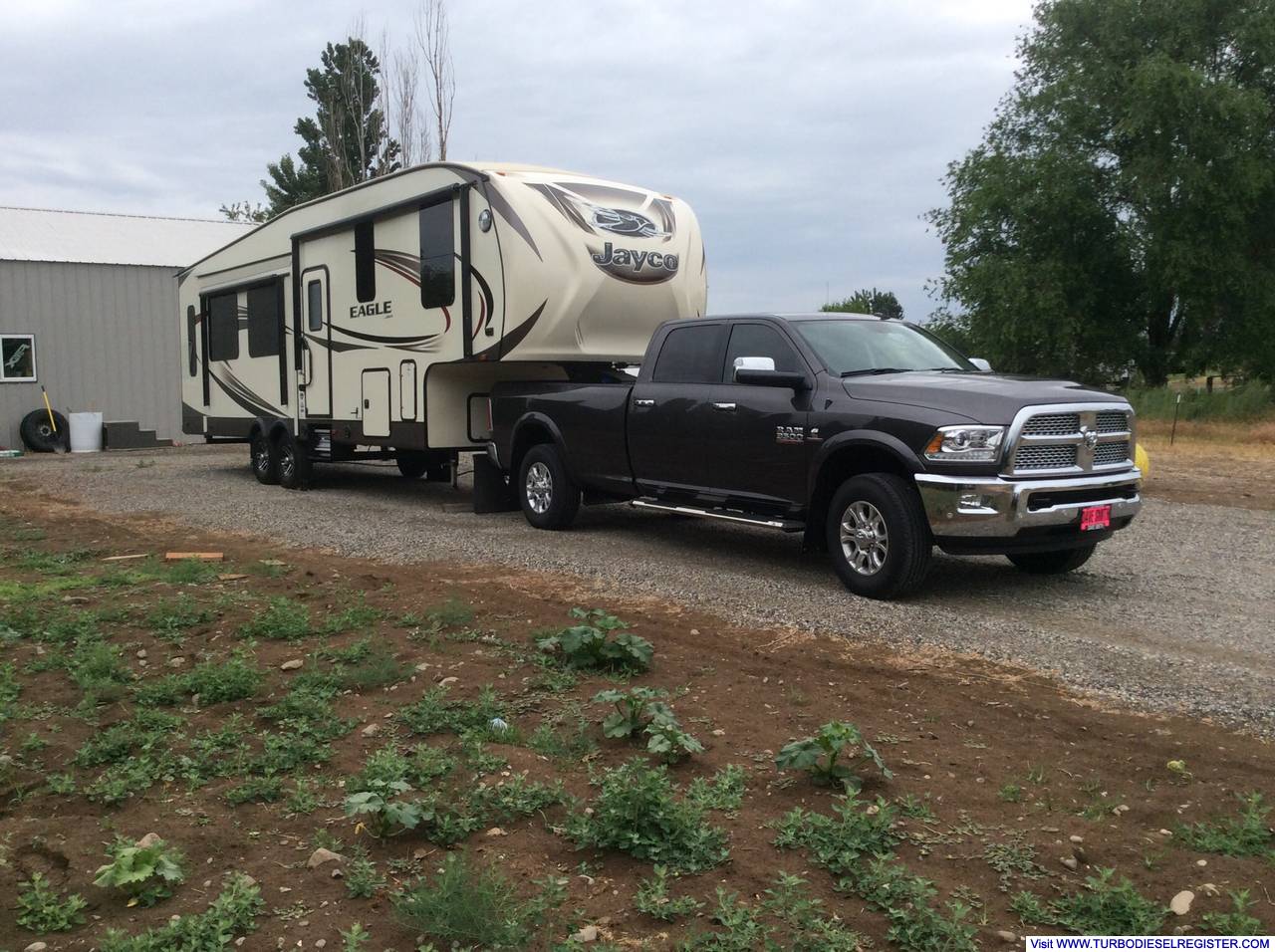 First time hooked up to New Jayco