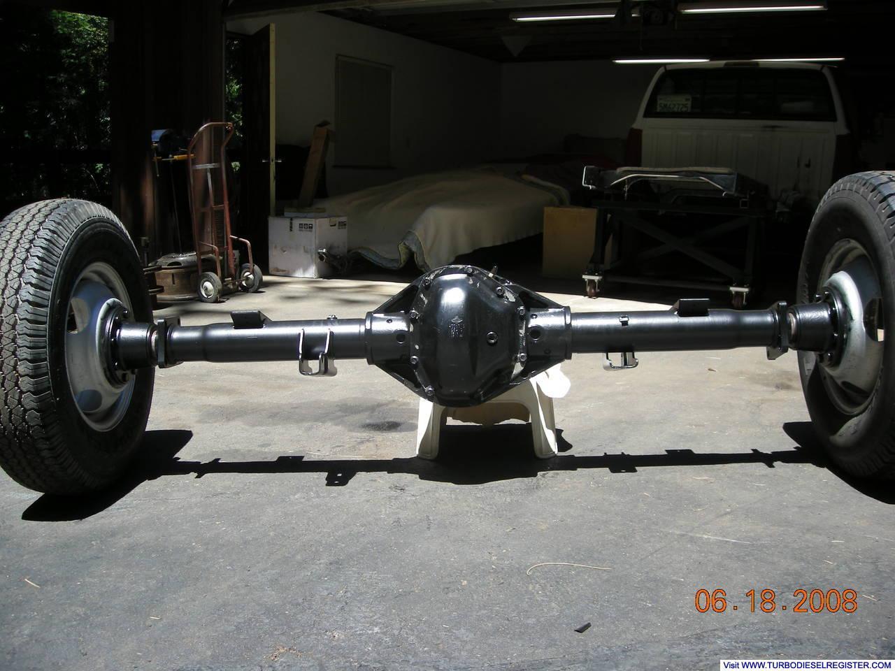 Freshly Painted Dana 80 #2