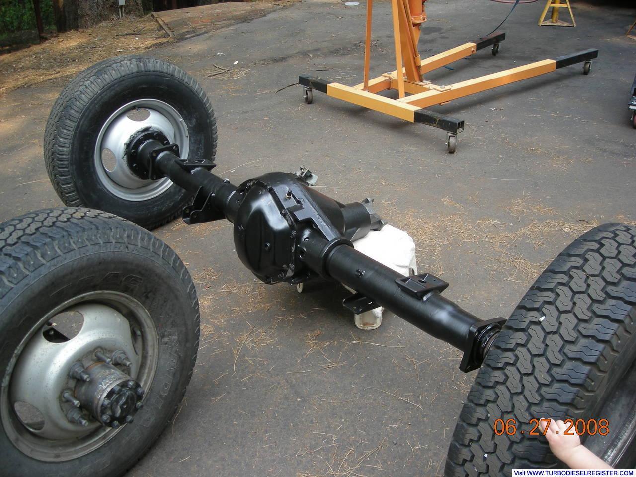 Freshly Painted Dana 80 #3