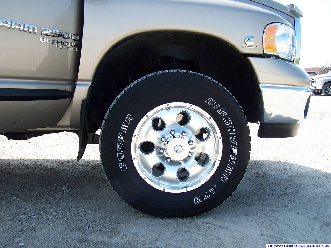 Front Axle 3G 2500 LT275/70 R18