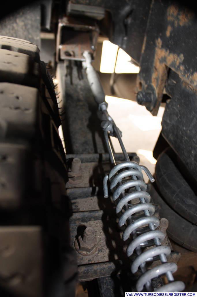 front end of leaf spacer