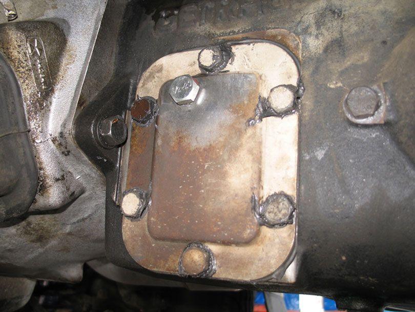 Getrag Raised Fill Port