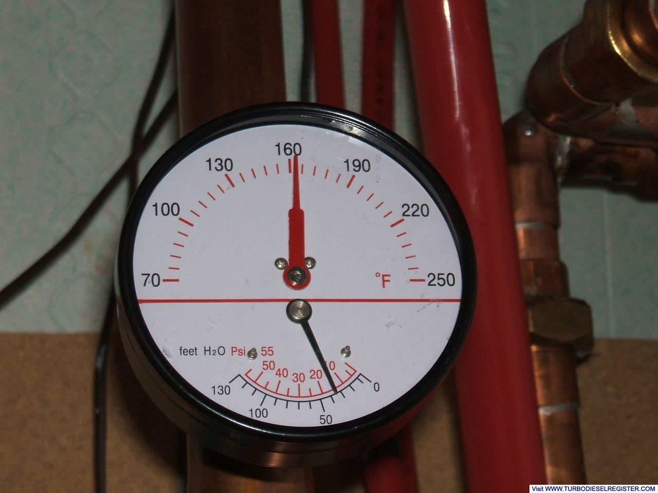 input temperature