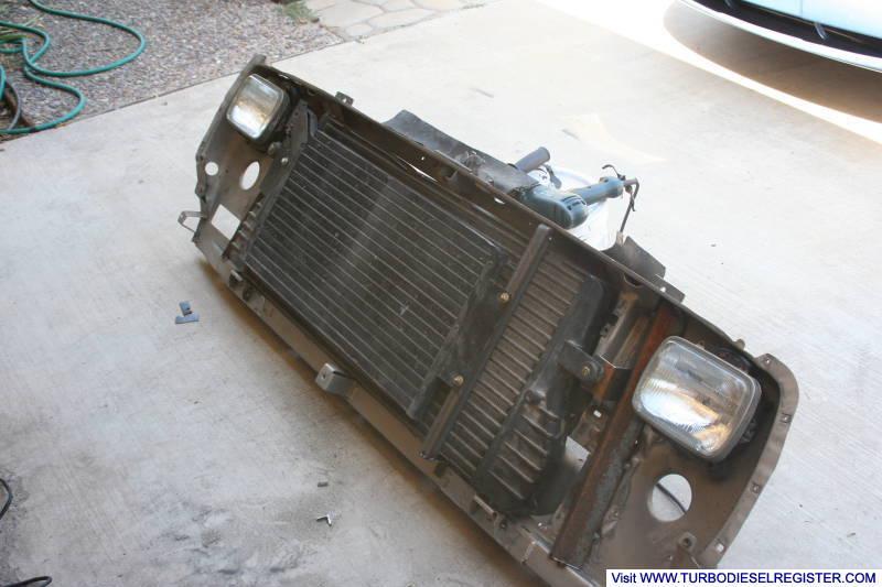 intercooler and condensor