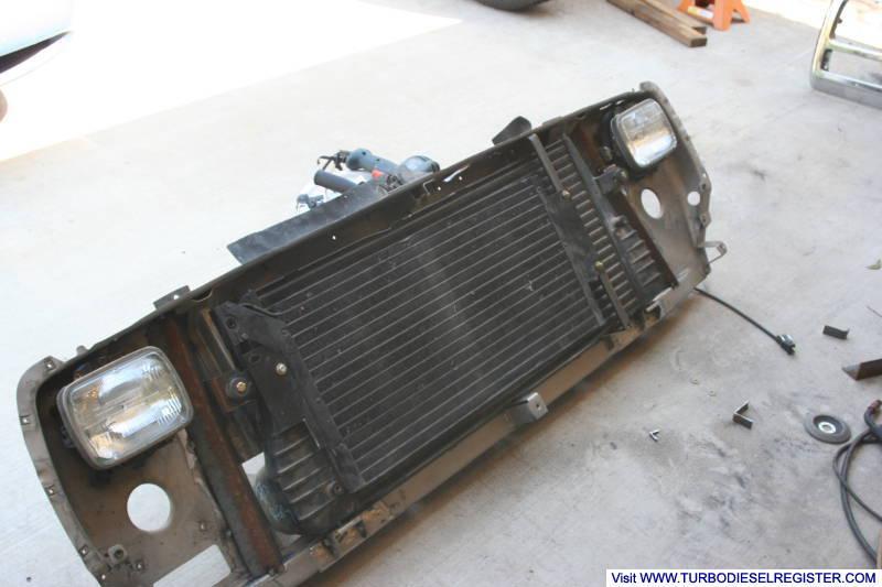 intercooler mounting