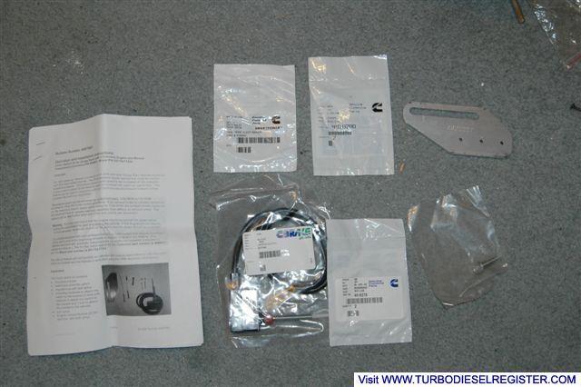 Kit contents