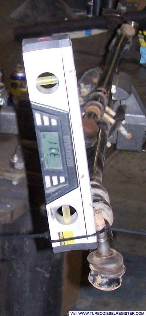 Left rod end range