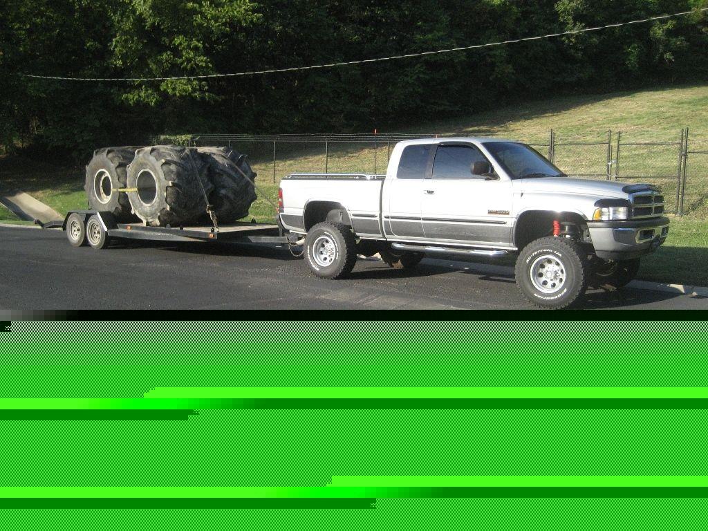 loaded up with some tires for the "work truck"