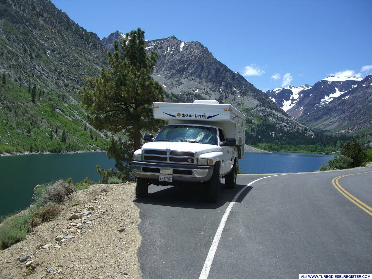 Lundy Lake - High Sierras, Calif.