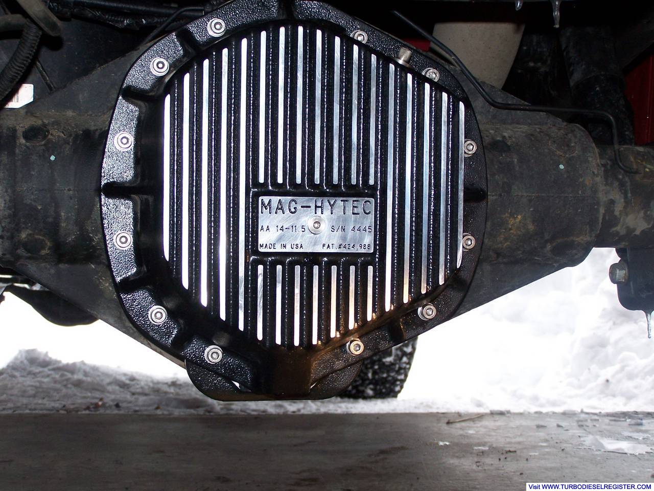 Mag-hytec in rear