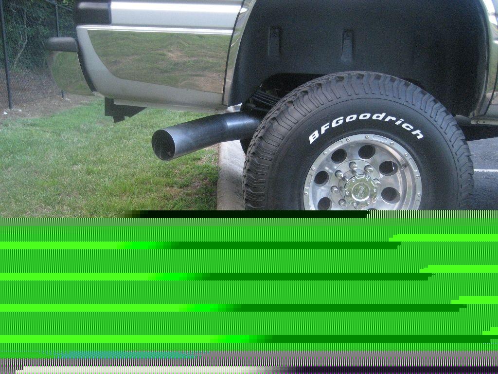 MBRP 5" exhaust on the truck