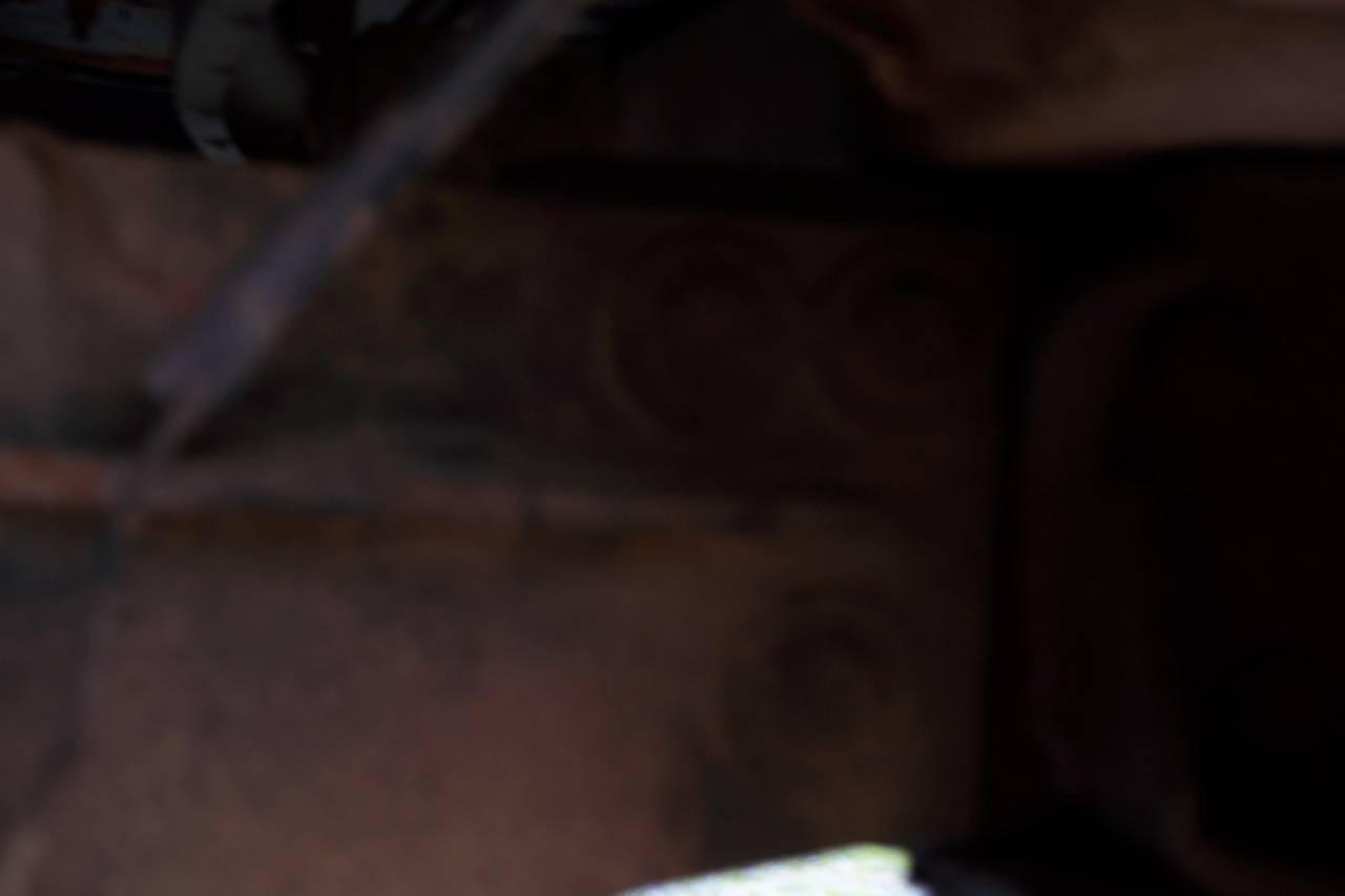 Mounting bracket to frame detail