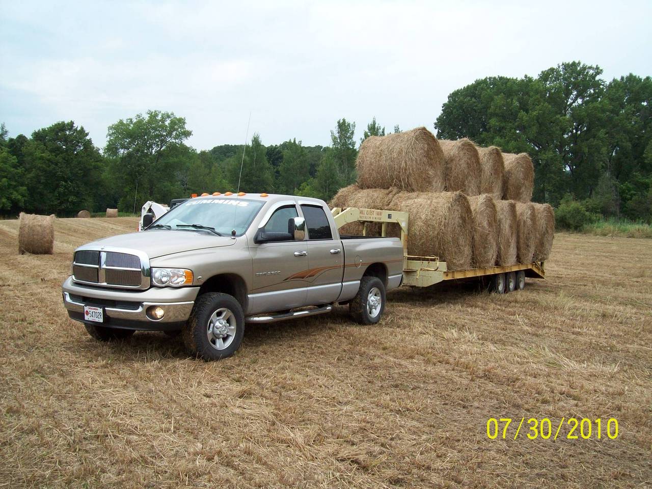 my '03 cummins working on the farm