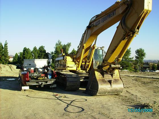 My 3500 and a CAT 345BL