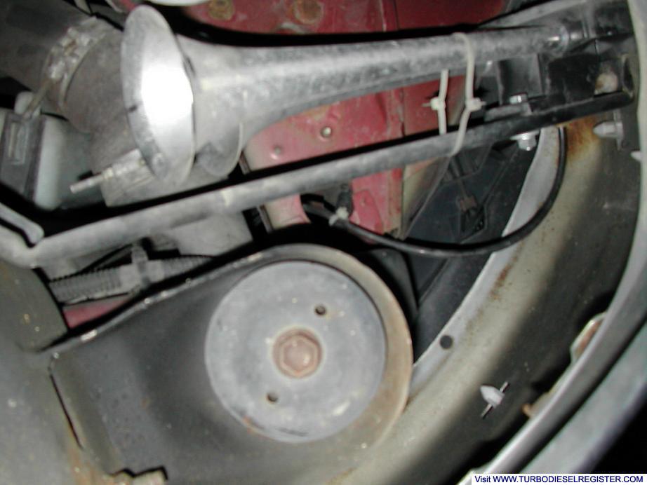 My air horn mount