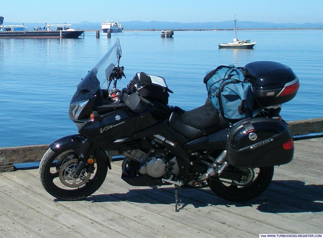 My bike at Port Angeles, WA