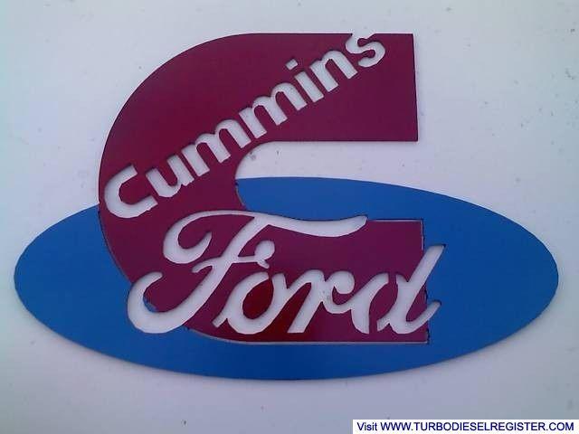 My Cummins Ford Logo.