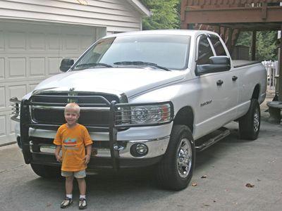 My monkey & HIS truck!