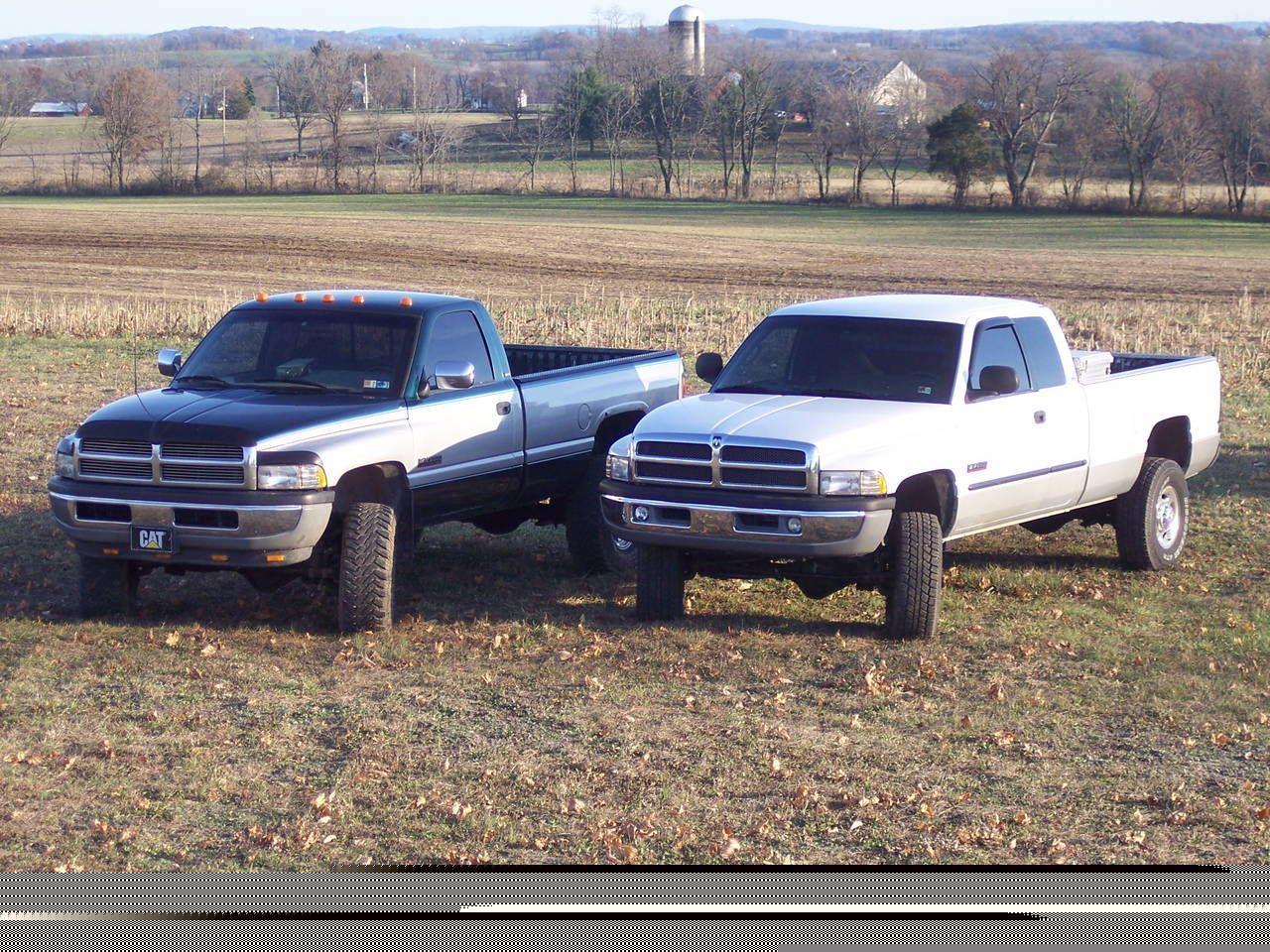My trucks in the yard