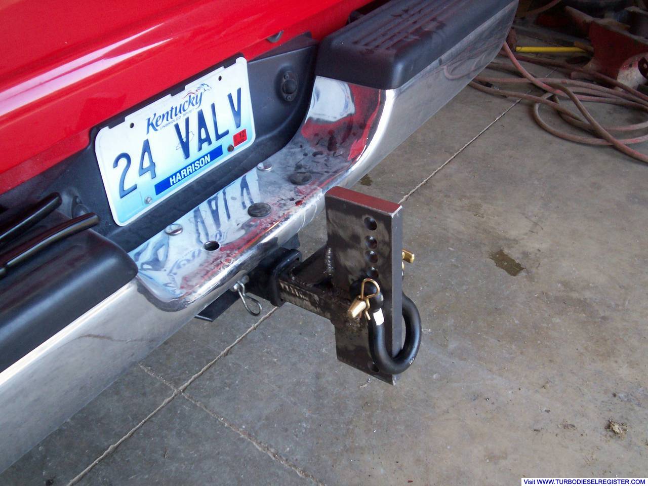New hitch before welding clevis' together