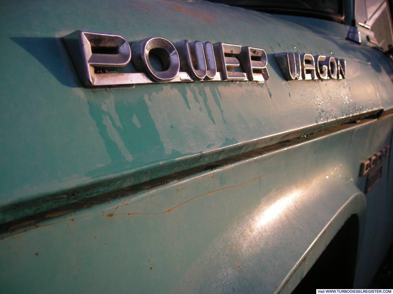 Org. 2wd changing it into a Power Wagon