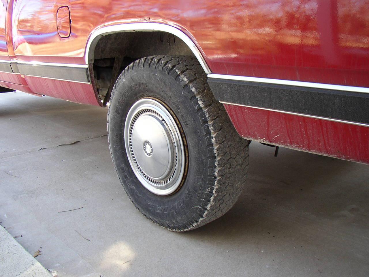 Original rear tire