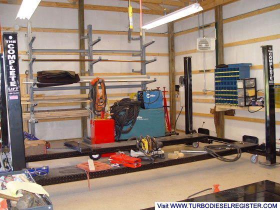 Our Shop- 4-Post Lift