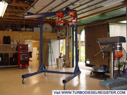 Our Shop- Multi-Purpose two motor lift