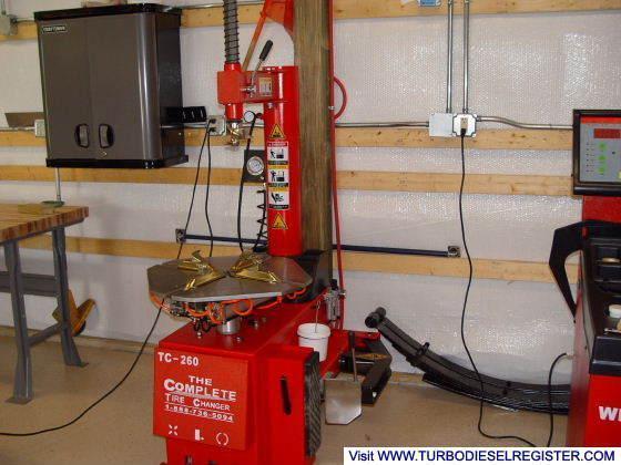 Our Shop- Tire Changer
