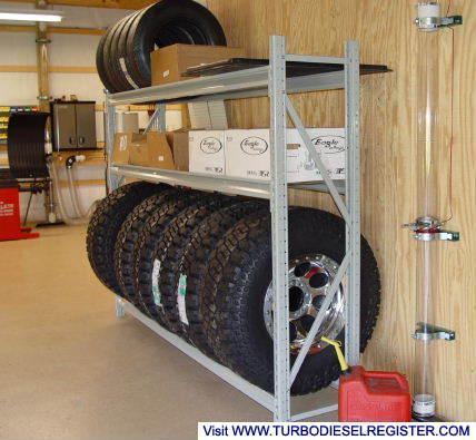Our Shop- Tire Rack
