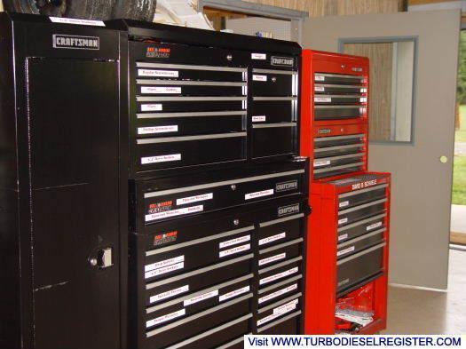 Our Shop - Tool Storage