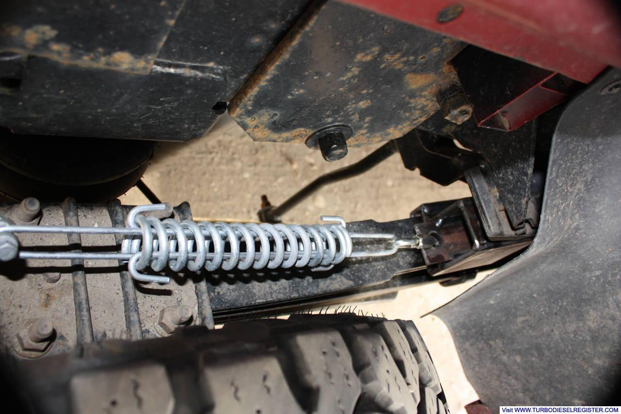 overload leaf spacers (home made, 1 minute removal)