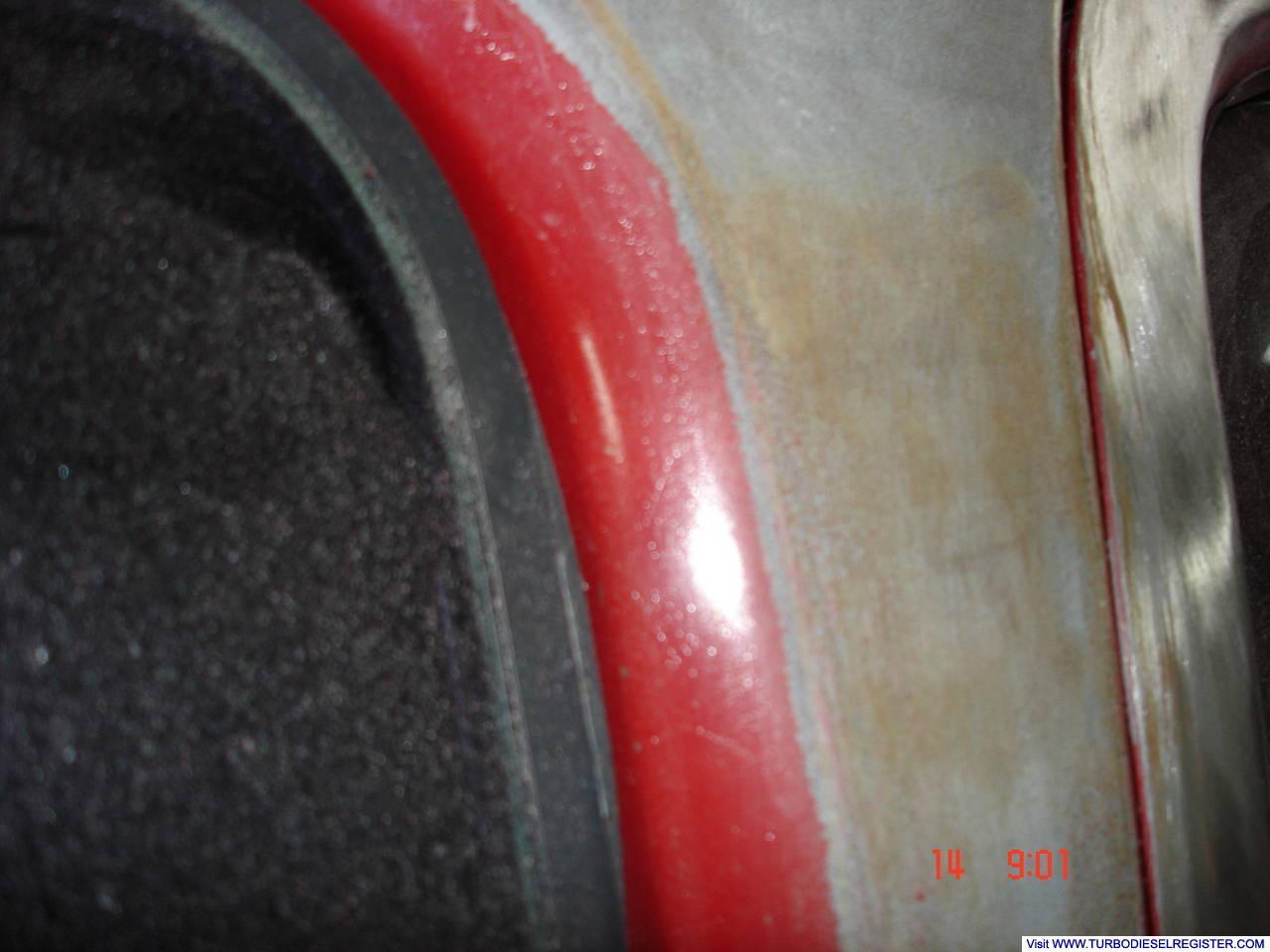 Passenger door frame