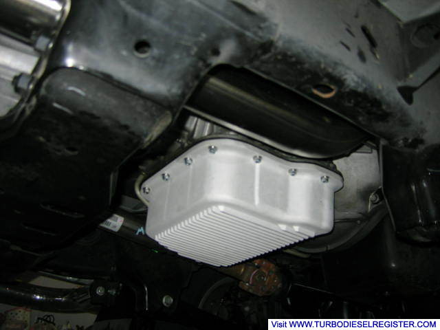 PML "as cast" trans pan (passenger side)