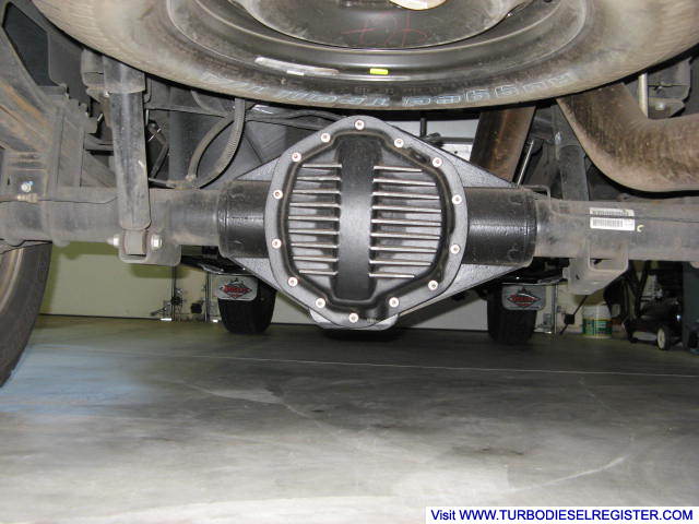 PML rear diff cover for 11.5 AAM (black powdercoat)