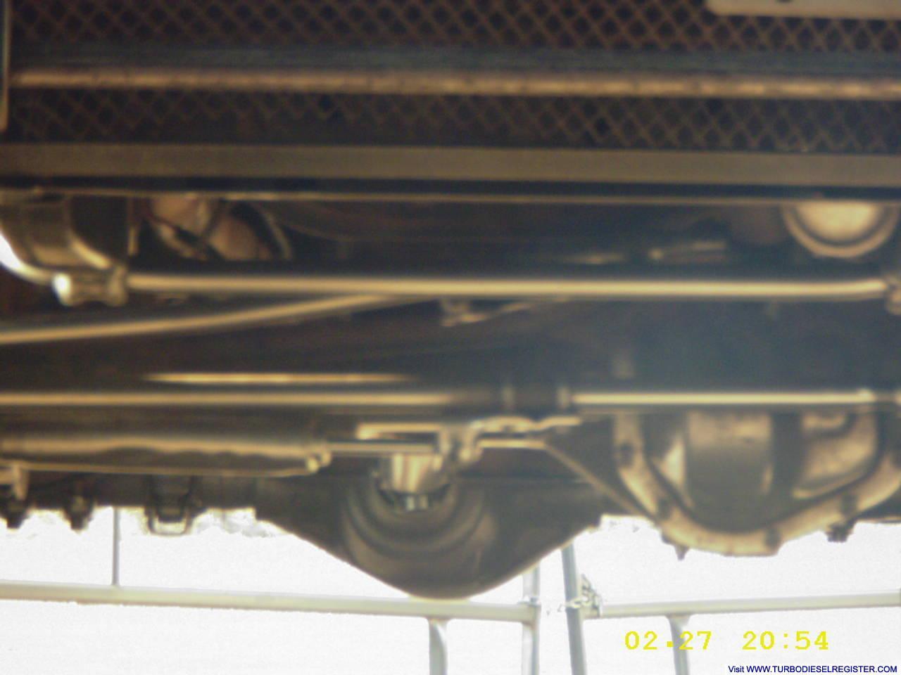 Polished undercarriage