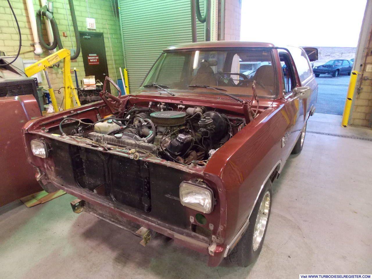Pulling the 318 motor..