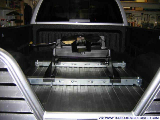 Pullrite 15.5k Super 5th wheel hitch w/Super rail quick release
