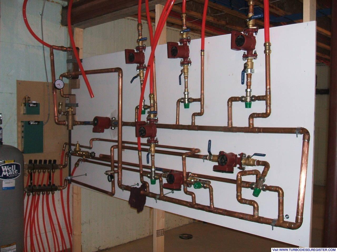 Radiant Floor Plumbing