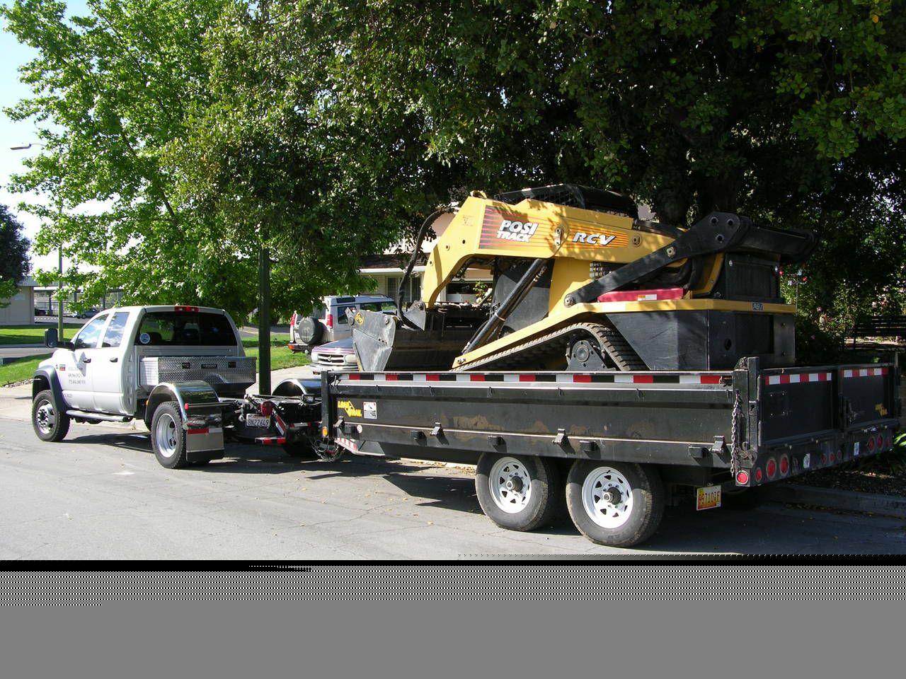 Ram 5500 with ASV RCV track loader 1