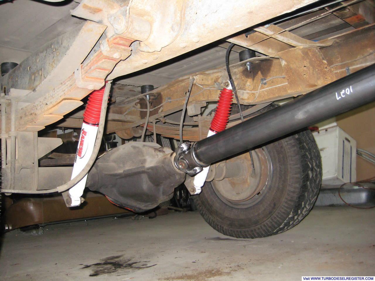 Rear drive shaft