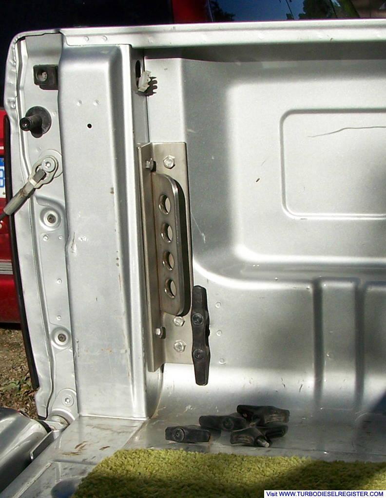 Rear tie down