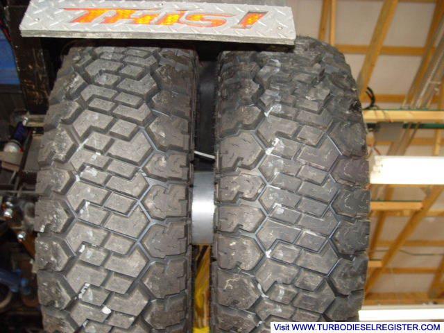 Rear Tires/Wheels with 4" spacer
