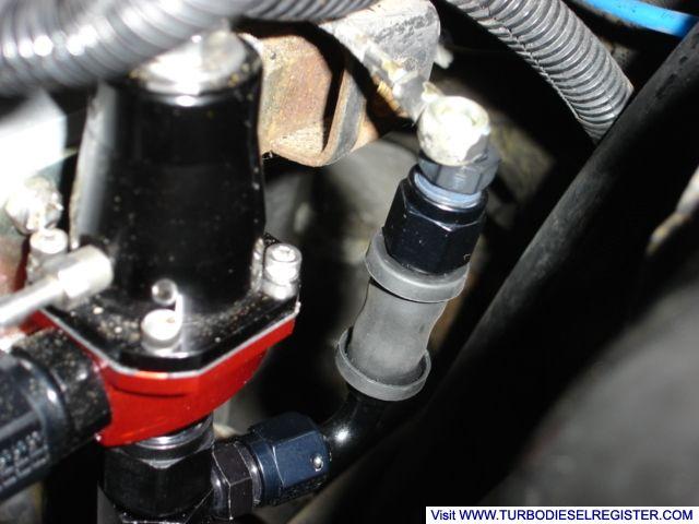 regulator w/ injector return line