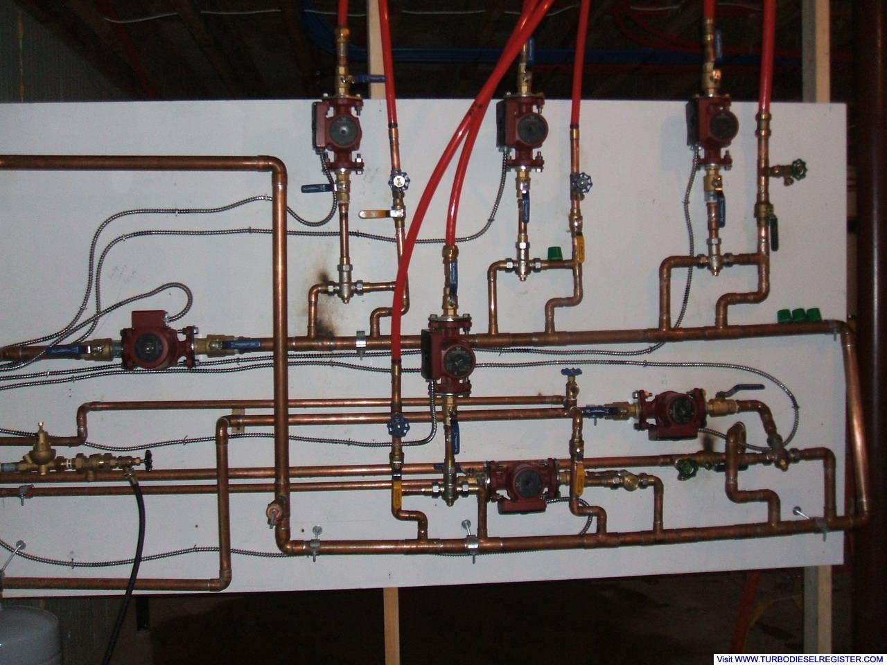 shut-offs and drains