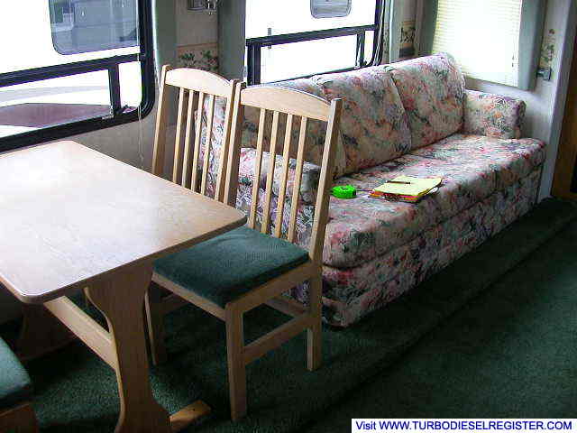 Spacious interior