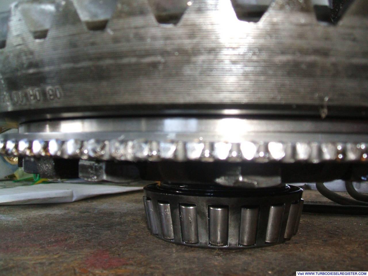 Speedometer gear a little mashed
