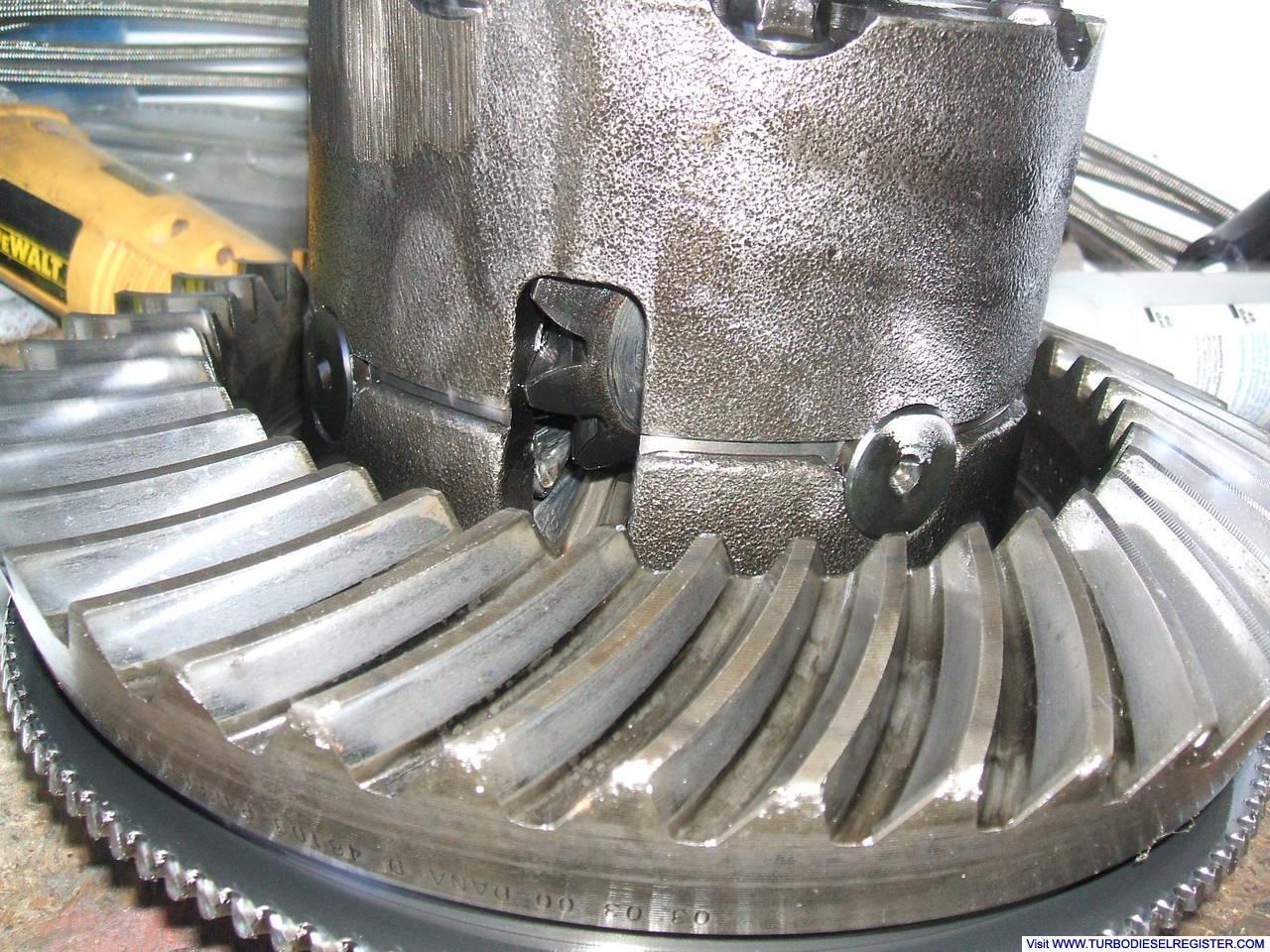 Spider Gear in wrong position