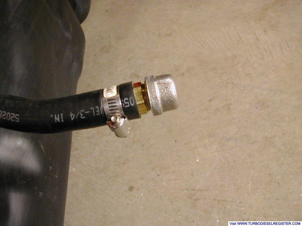 Stock vent line.