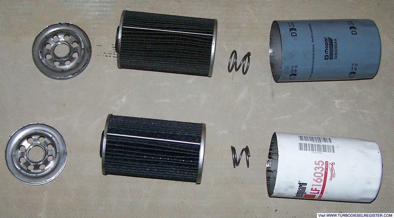 Stratapore & Mopar oil filter